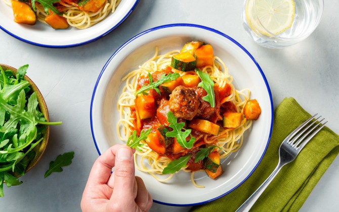 Recept Spaghetti met gehaktballetjes Grand'Italia